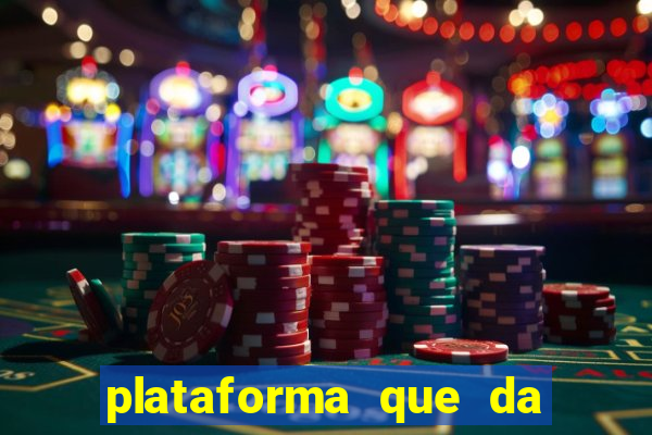 plataforma que da para depositar 1 real